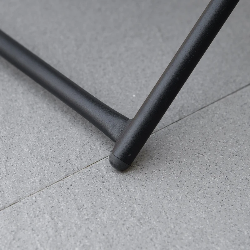 Outsunny opvouwbare bijzettafel met rotaneffect, grijs, 40 x 40 x 40 cm