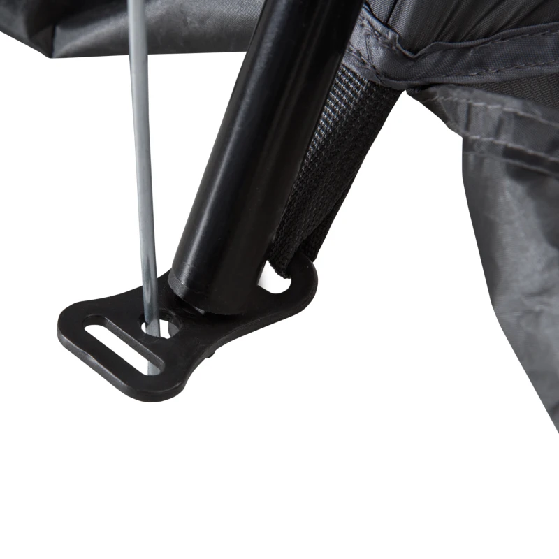 Outsunny namiot kempingowy siatka namiot moskitiera dla 4-6 osób z torbą