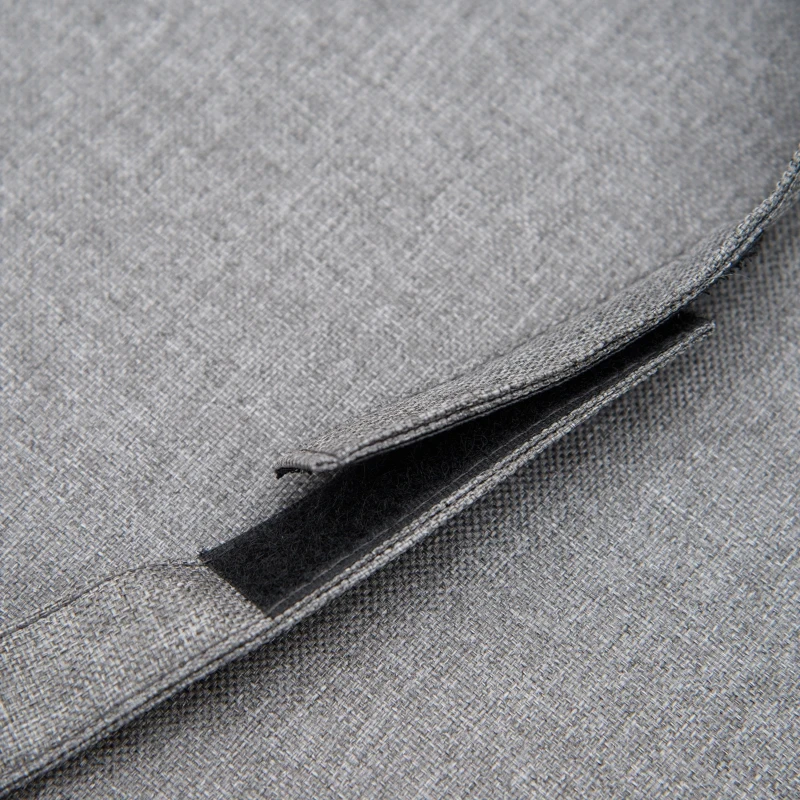 Outsunny 7-delig Luxe poly-rotan tuinmeubelset tuinset zitgroep loungeset loungemeubilair met bijzettafel zitkussen grijs