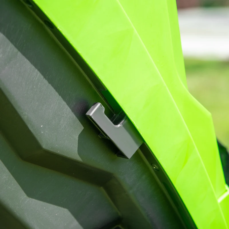 Outsunny 2500W Electric Garden Shredder Wood Chipper Lightweight & Compact Branch Shredder w/ 50L Collecting Bag, Overload Protection, Max 40mm Cutting Capacity, and Two Wheels