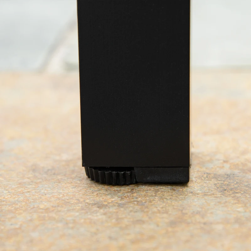 Outsunny Masa Gradina 6 Persoane – Aluminiu & Plastic pentru Exterior