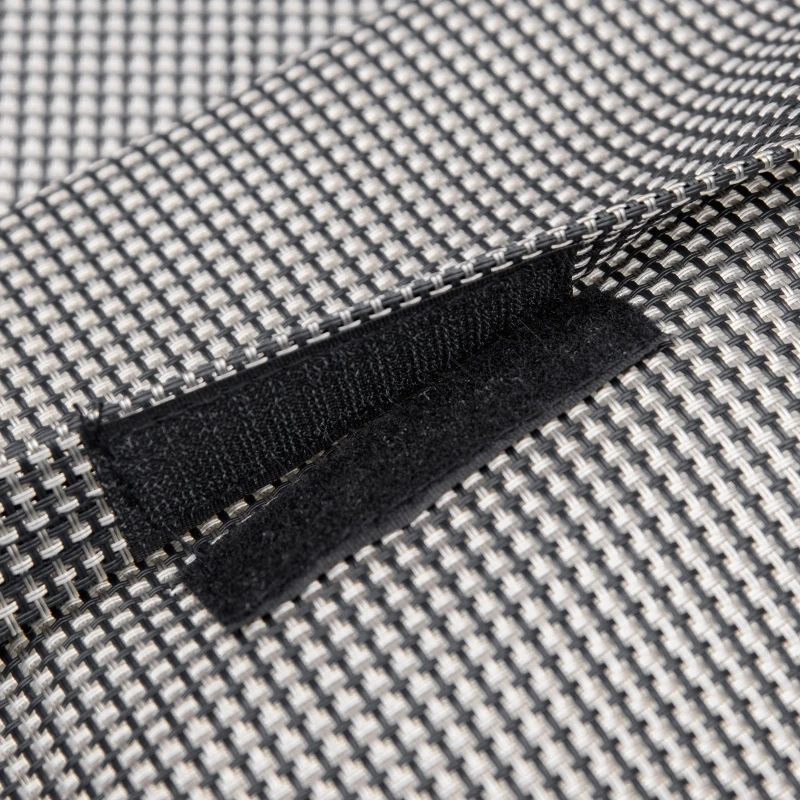 Outsunny Sezlong de Gradina Pliabil si Rabatabil pe 9 Niveluri cu Perna Lombara, Gri