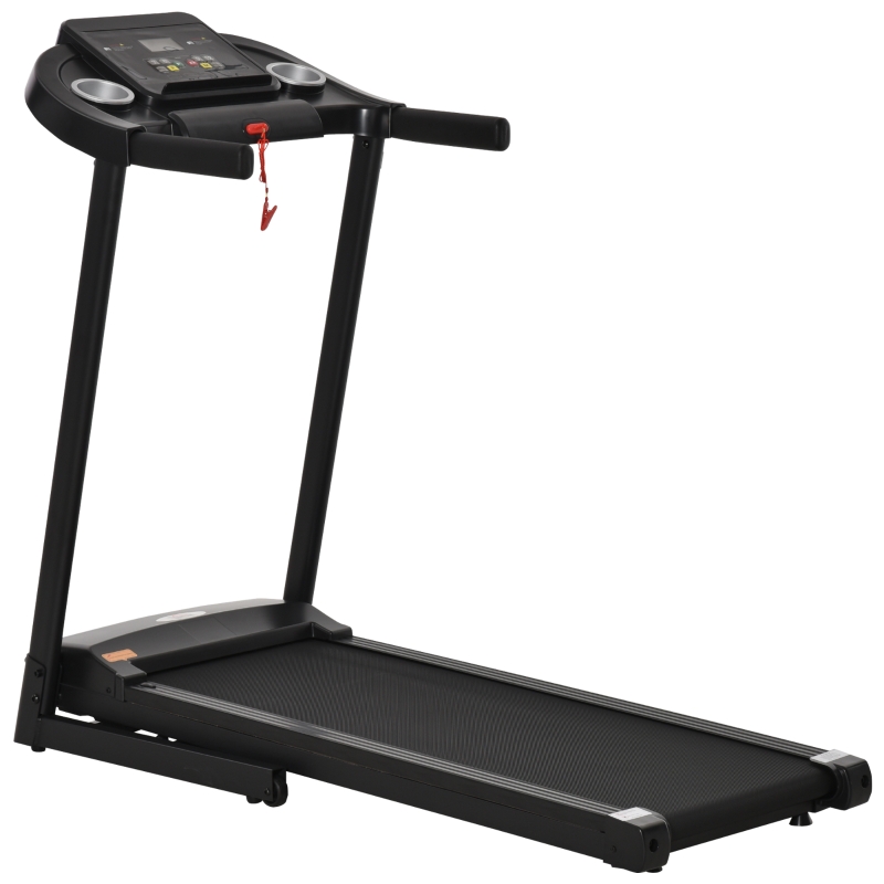 Tapis de course électrique pliable 500 W - V. max. 12 Km/h - noir