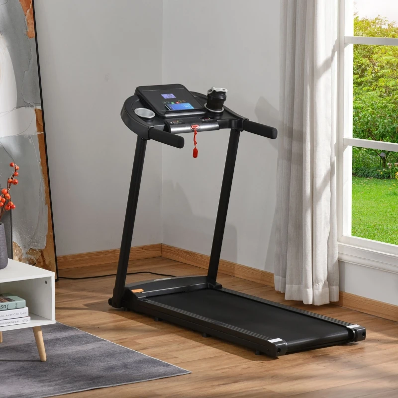 HOMCOM Treadmill Electric Motorised Running Machine w/ LED Display