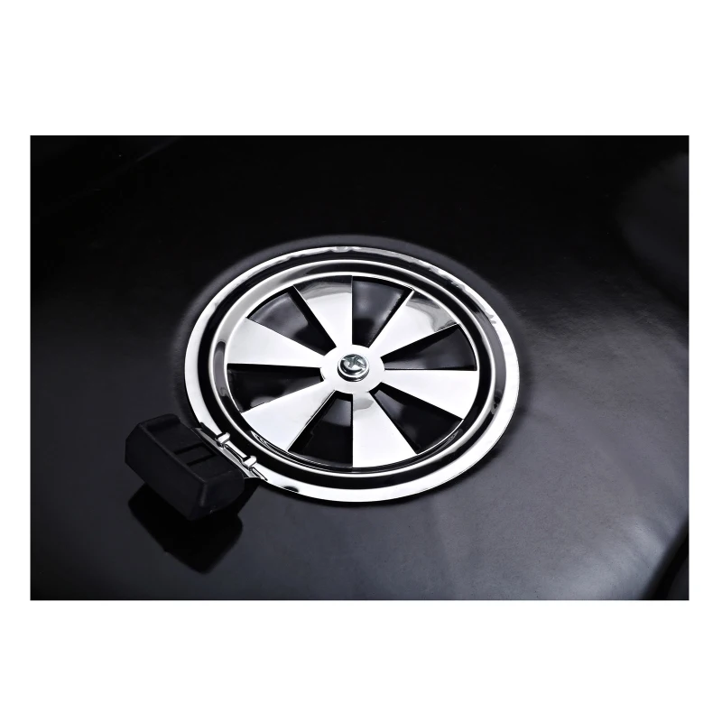 OUTSUNNY Portable Round Kettle Charcoal BBQ Grill Outdoor Barbecue Smoker Picnic Party Patio Garden Camping Heat Control with Shelf and Wheels