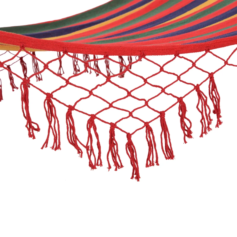 Hangmat 2 x 1 m staande hangmat weerbestendig UV-bestendig buiten tot 120 kg