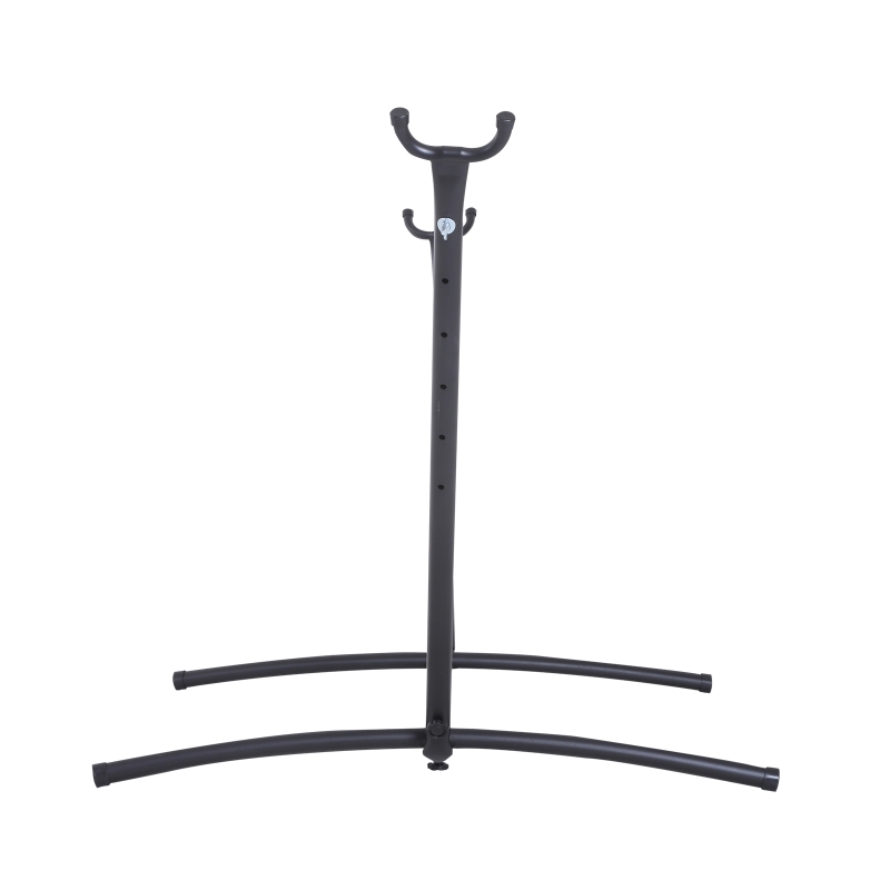Outsunny® STELAŻ STOJAK NA HAMAK Z HAKAMI OGRÓD PLAŻA metal