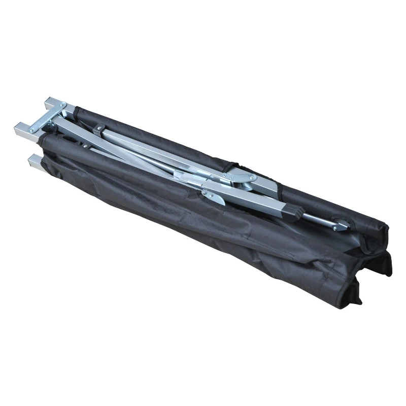 Campingbed veldbed opklapbed ligbed incl. tas 193 x 64 x 40 cm 2 kleuren