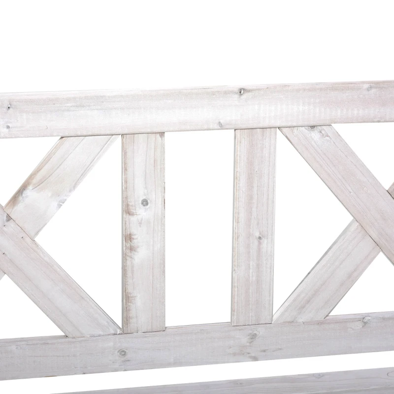 Outsunny 2 Seater Garden Storage Bench Wood Patio Seating Outdoor Deck Box Toy Chest,Yellow