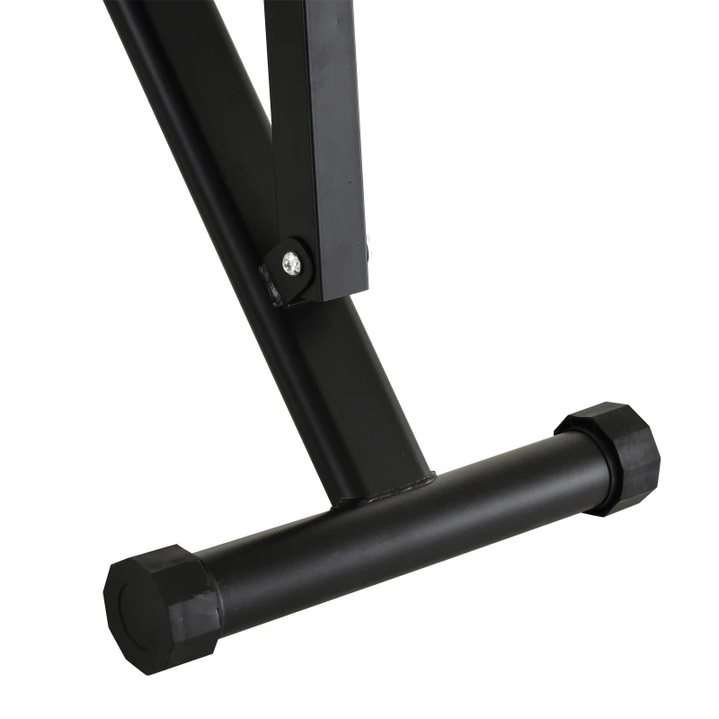 HOMCOM banca pentru abdomene, pliabila, 45 x 150 x 77-85 cm