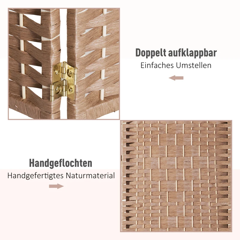 HOMCOM scherm 4-delig. Kamerverdeler