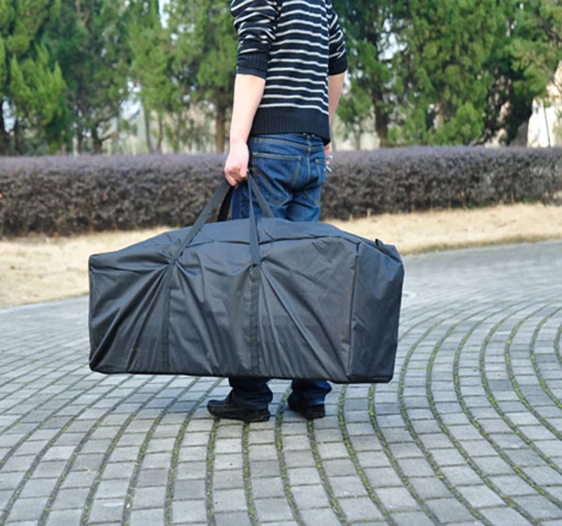 HOMCOM Tonnelle pliante - tente de réception - 3 x 6 m - pavillon chapiteau barnum - 3 cotés démontables - piquets d'ancrage au sol + sac de transport inclus bleu