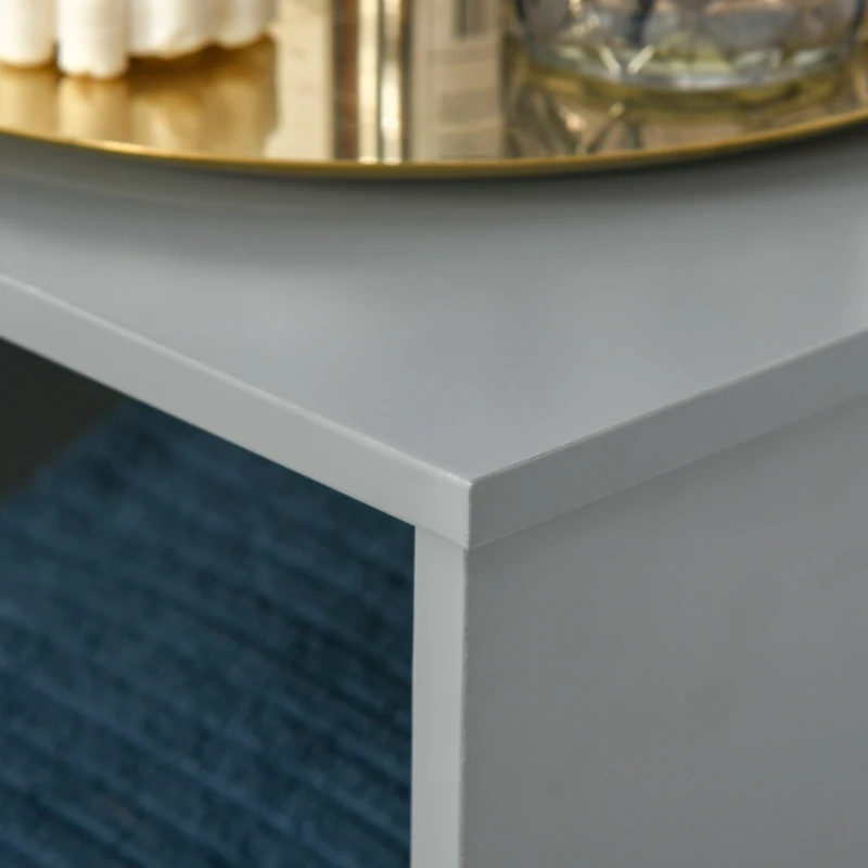 kleanklin Armário para Casa de Banho com Prateleiras 1 Armário com Prateleira Interior Ajustável Móvel Auxiliar de Armazenamento para Sala de Estar Cozinha 40x30x117cm Cinza e Branco