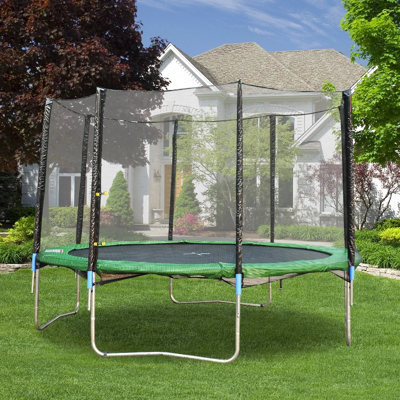 HOMCOM Filet de securite pour trampoline 12ft diametre 366 cm