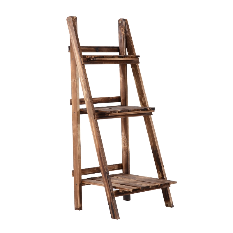 Outsunny Etagère pour Plantes en Bois