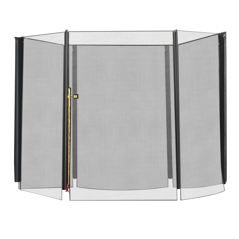 Homcom 8ft Trampoline Replacement Net, Black