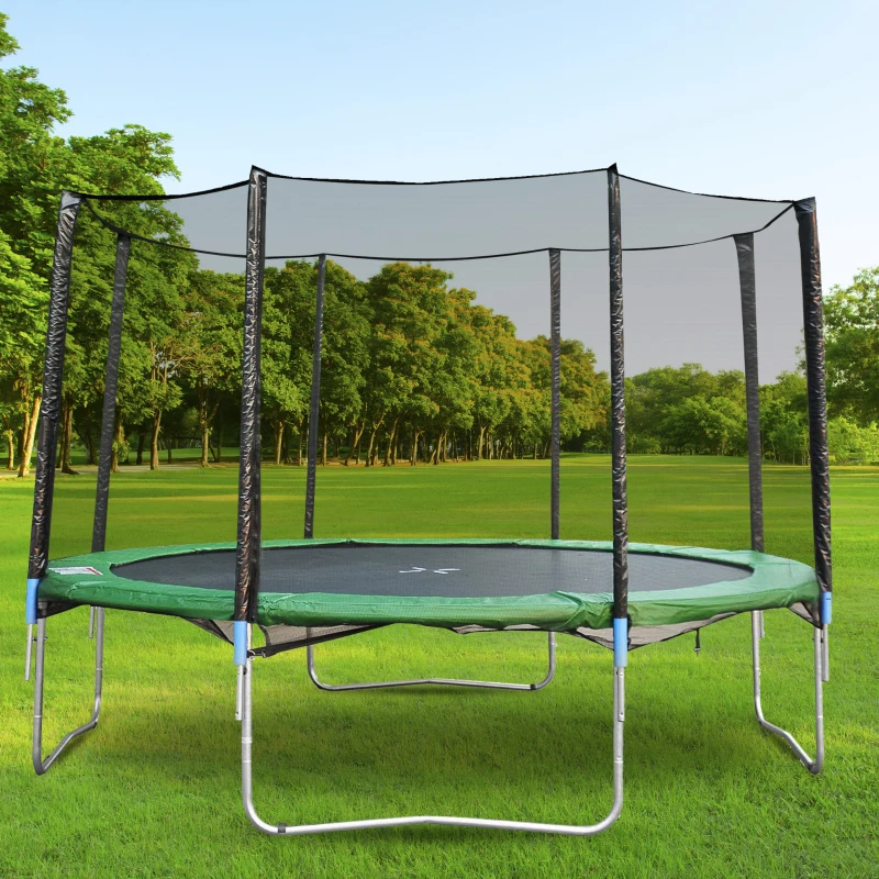 HOMCOM Filet de securite pour trampoline 12ft diametre 366 cm