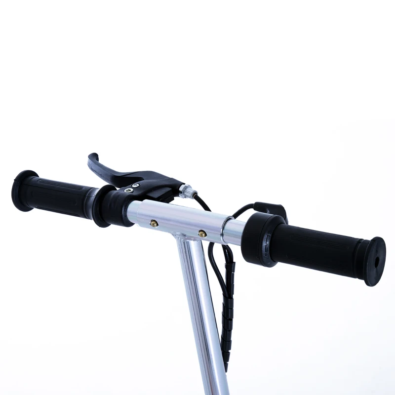 HOMCOM trotineta electrica, scaun inclus, 78×40×96cm, roz