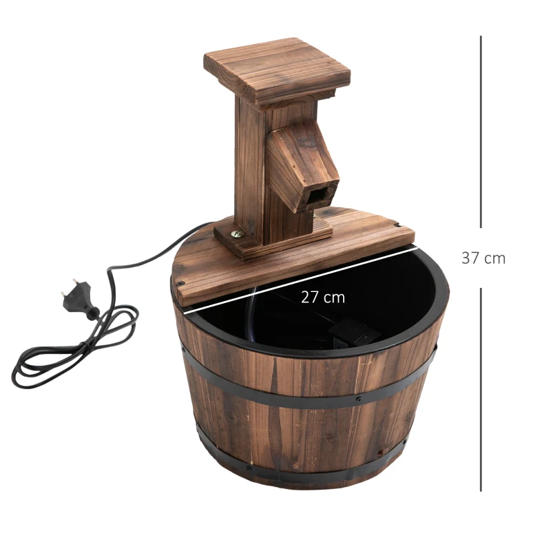 Tuinfontein sierfontein fontein vatfontein waterval houten vat