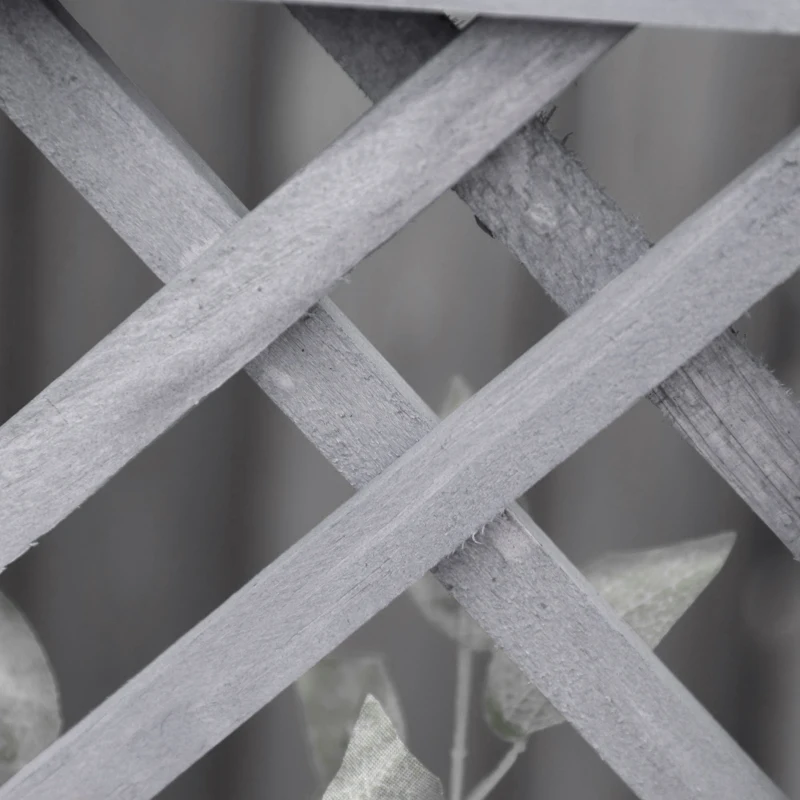 Outsunny skrzynia na rośliny 60 cm x 30 cm x 122,5 cm