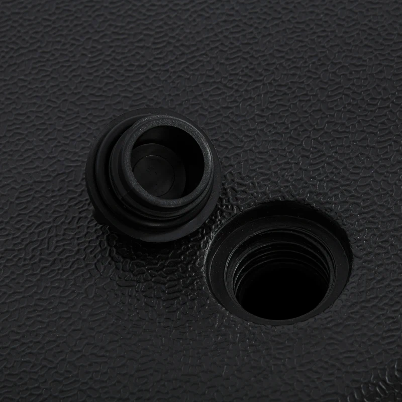 Outsunny Baza pentru Umbrela de Gradina cu Baza in forma de Cruce Set 4 Tigle