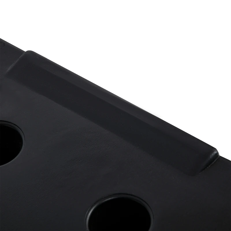 Outsunny Baza pentru Umbrela de Gradina cu Baza in forma de Cruce Set 4 Tigle