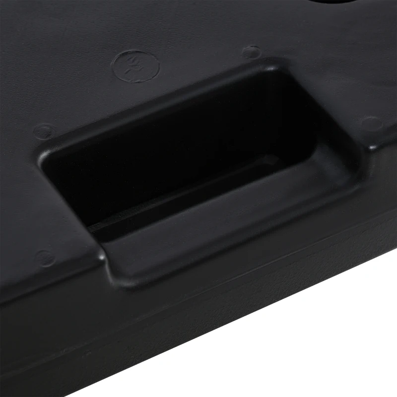 Outsunny Baza pentru Umbrela de Gradina cu Baza in forma de Cruce Set 4 Tigle