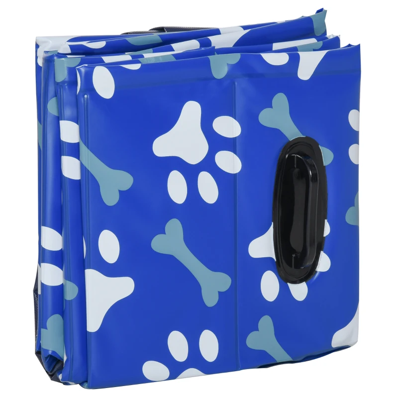 PawHut Piscina pentru Câini cu greutatea până la 65kg din Plastic pentru Grădină Φ120x30cm