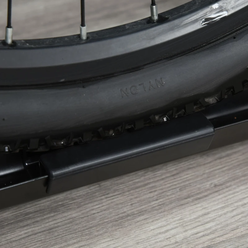 HOMCOM suport pentru biciclete, 66x56x63-73.5cm, negru