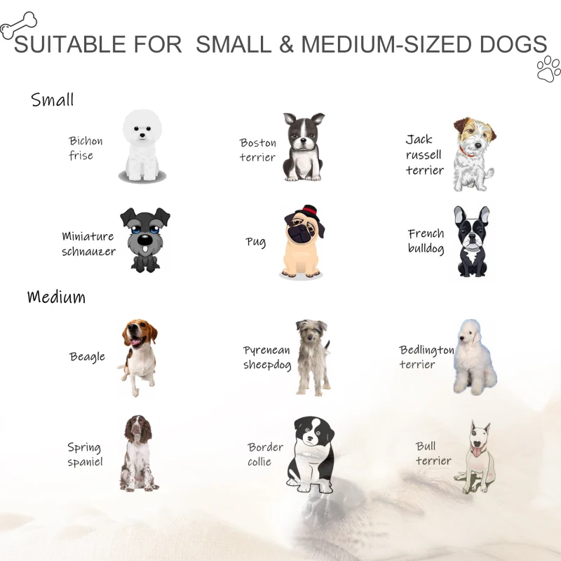 PawHut Elevated Pet Bed Dog Foldable Outdoor Cot Tent Canopy Shelter Instant 92 L x 76 W x 90 H cm Coffee