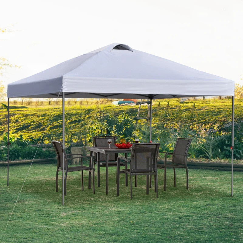 Outsunny 3 x 3m Pop Up Gazebo White