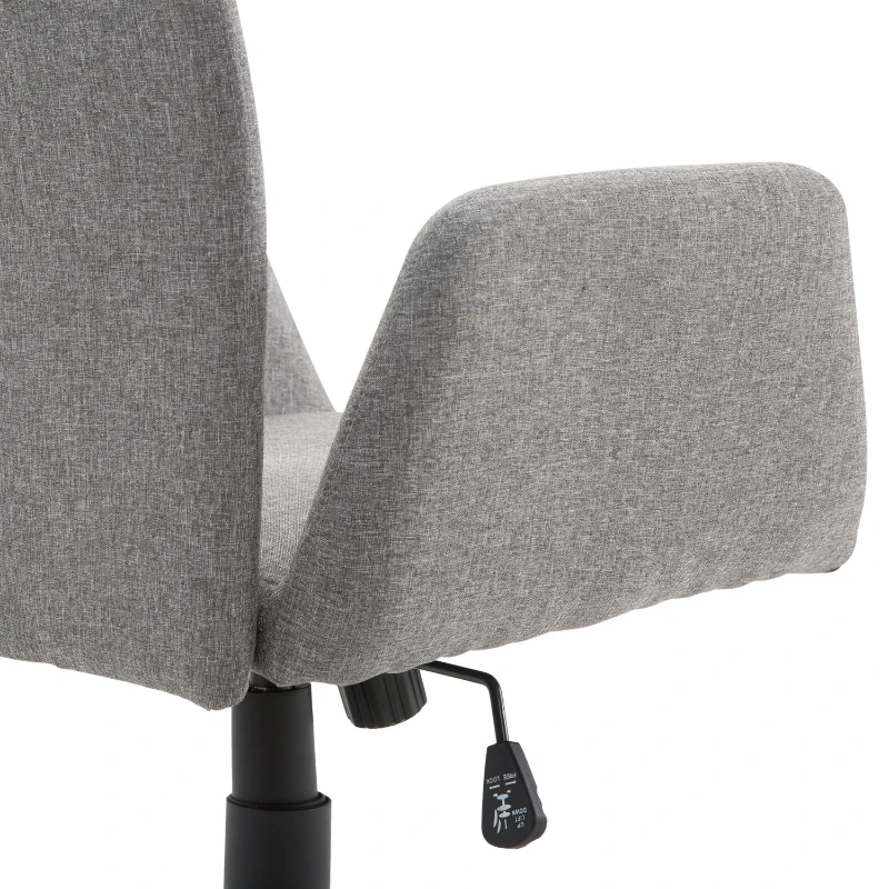 Vinsetto Swivel Office Chair Grey