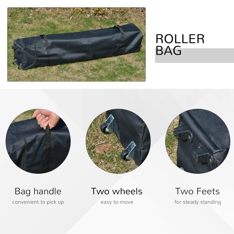 Outsunny 3 x 3m Pop Up Gazebo White