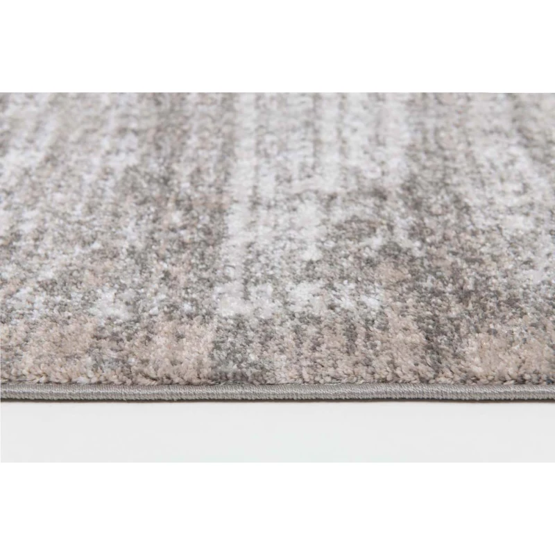 HOMCOM Teppich Kurzflor Beige 190 x 133 x 1 cm