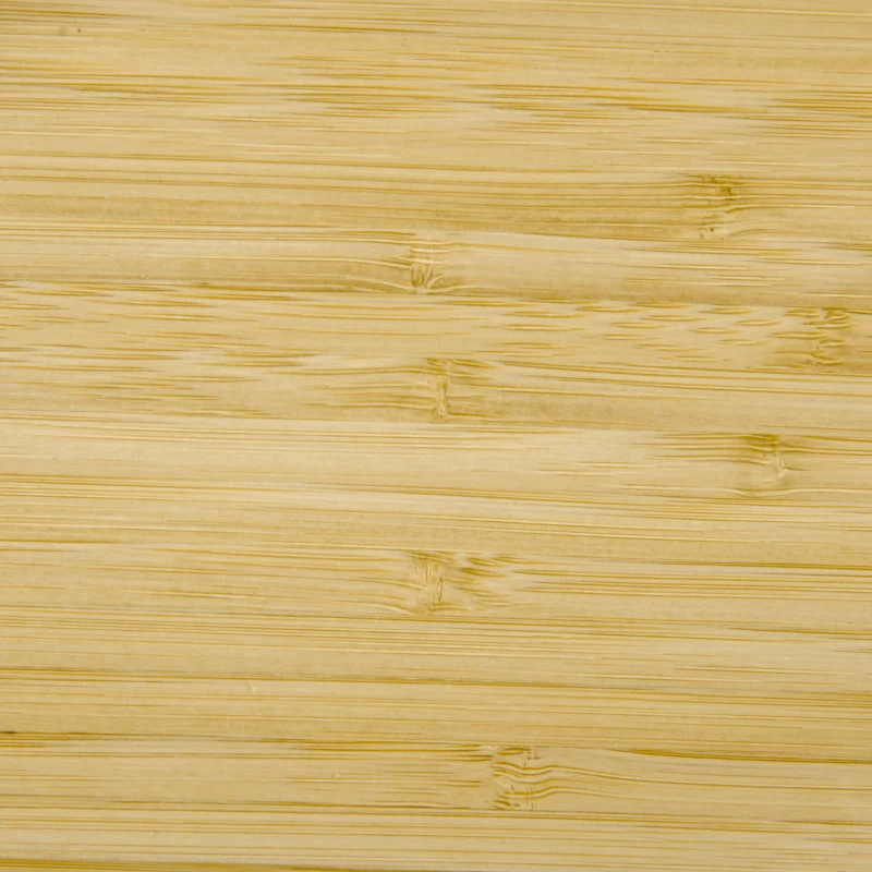 HOMCOM C-Shaped Side Table, Mobile End Table, Under Sofa Table with Wheels, Bamboo Frame for Living Room, Bedroom