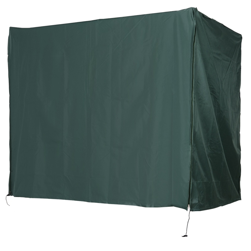 Outsunny® Abdeckung für Gartenschaukel Schutzhülle Abdeckhaube Wasserfest Oxford Grün