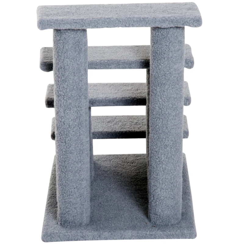 PawHut dierentrap kattentrap hondentrap trap voor katten en honden 4 treden nieuw(m-9)