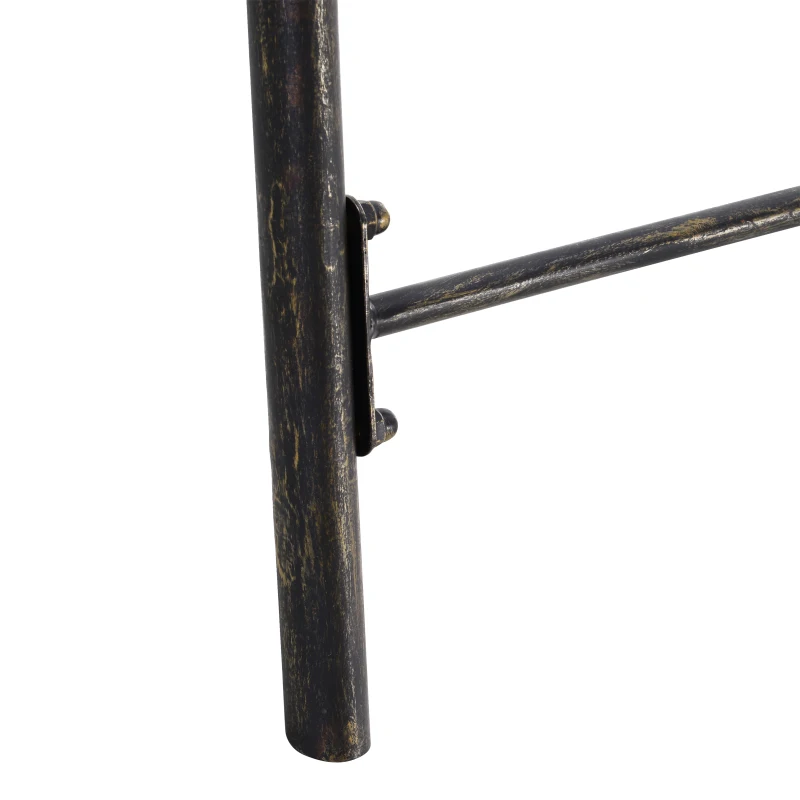 Tuinschommel voor 2 personen Hollywoodschommel schommelbank metaal brons