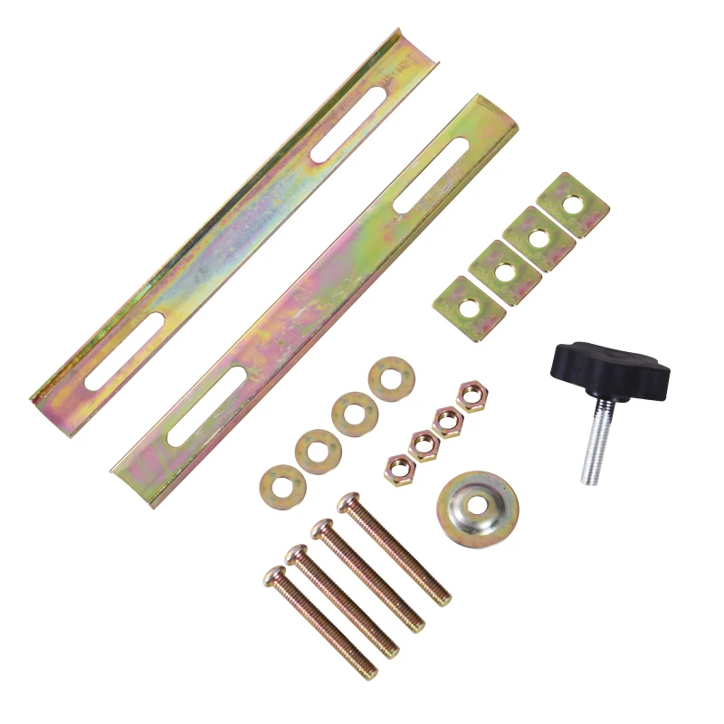 HOMCOM universal motorcycle trunk 30L + keys and luggage accessories