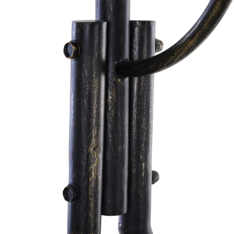 Tuinschommel voor 2 personen Hollywoodschommel schommelbank metaal brons