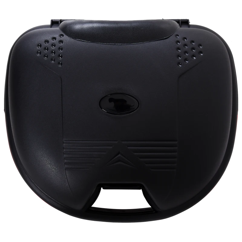 HOMCOM universal motorcycle trunk 30L + keys and luggage accessories