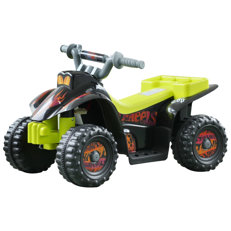 HOMCOM Kids Ride-on Electric Car-Black/Yellow