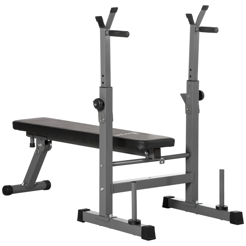 660LBS Adjustable Weight Bench With Preacher Curl Pad Flat/Incline Workout Bench
