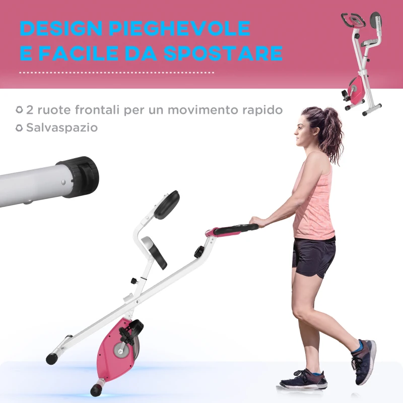 Soozier Bicicleta Camera Pliabila – 5 Pozitii & Rezistenta Magnetica(m-7)