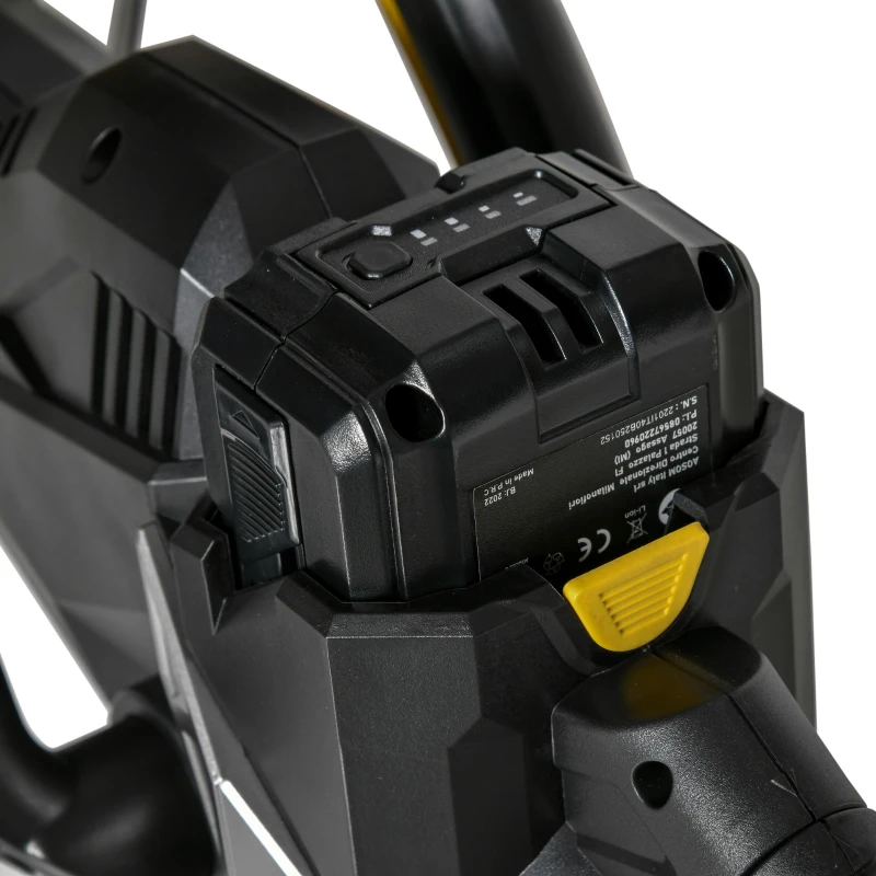 DURHAND masina de tuns gard viu fara fir, taietor electric cu reglare maner 180°, lama 52cm, capac si incarcator