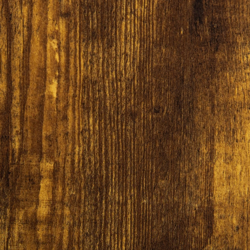 HOMCOM Carucior de bucatarie cu dulap cu usa, maro rustic