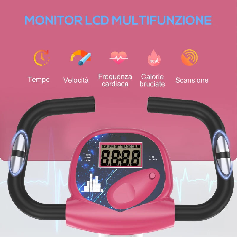 Soozier Bicicleta Camera Pliabila – 5 Pozitii & Rezistenta Magnetica(m-4)