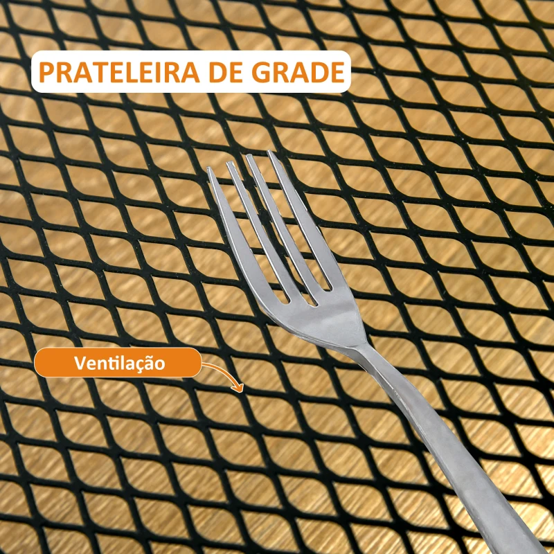 HOMCOM Carrinho de Cozinha com Rodas Carrinho de Armazenamento de 3 Níveis com 5 Ganchos 2 Cestas Alça de Transporte e Rodas com Freio para Casa de Banho Escritório Dormitório 70x33,4x80,5cm Preto