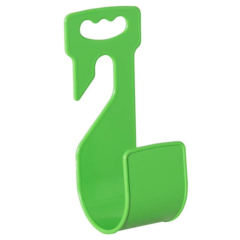 Outsunny Gartenschlauch flexibel 22,5 m mit 10 Funktionen Sprühdüse Wasserschlauch mit 1/2 Zoll & 3/4 Zoll Anschluss Schlauch dehnbar für Autowäsche Bewässerung