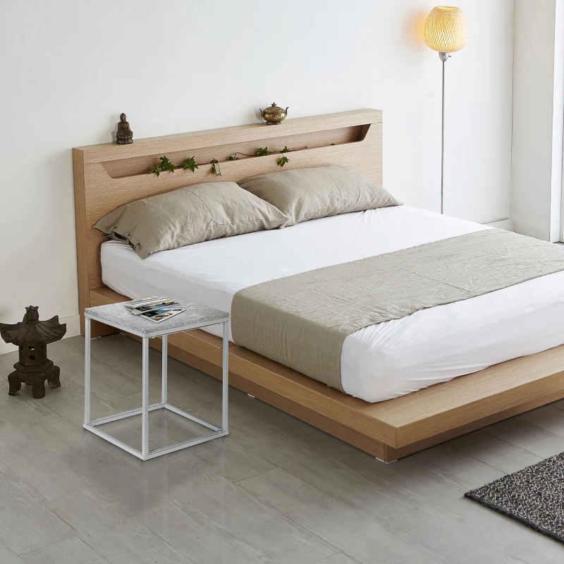 Outsunny Moderne Bijzettafel voor Buiten – Grijs Marmeren Tafelblad met Metaal Frame, Geschikt voor Tuin en Terras